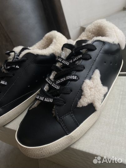Меховые кеды ggdb