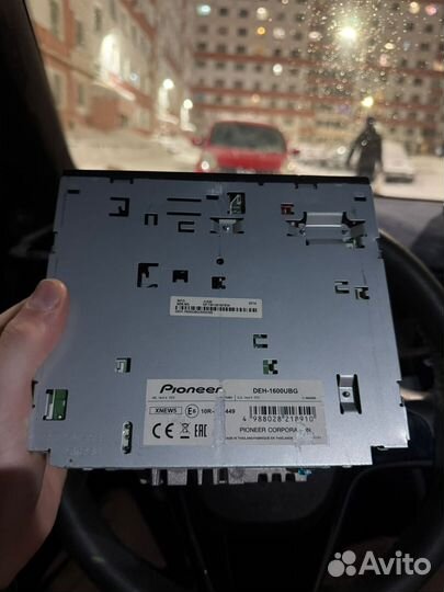 Магнитола pioneer DEN-1600 UBG