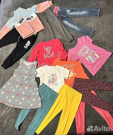 Вещи пакетом на девочку 104