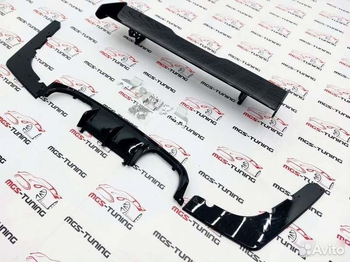 Диффузор M-Performance + спойлер GTS BMW M3 F80