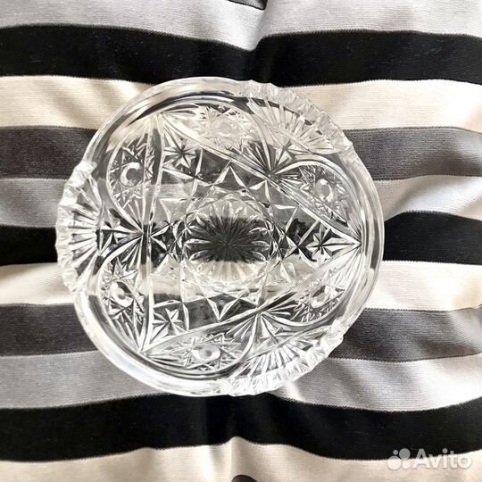 Салатник хрустальный СССР