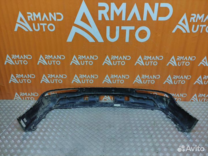 Юбка бампера задняя Kia Carnival 4 2020-Нв
