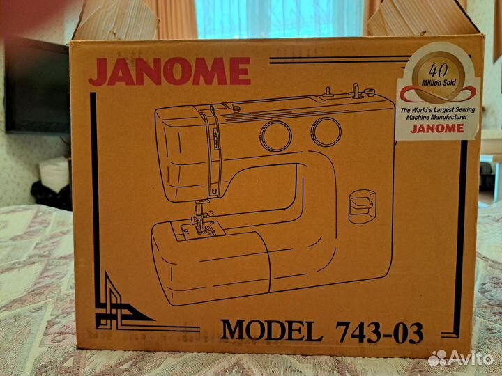 Швейная машина Janome 743-03