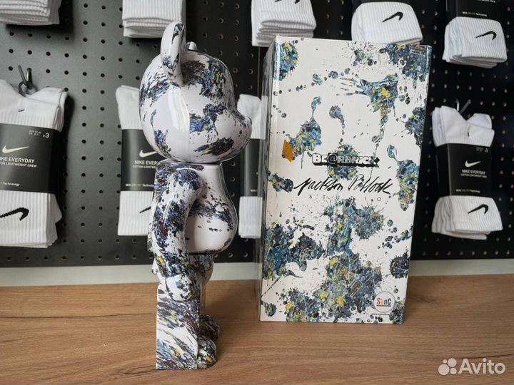 Bearbrick 400 Jackson Pollock Studio