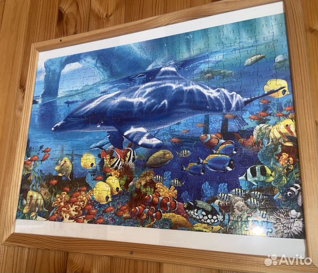 Собираю пазлы на заказ 500деталей