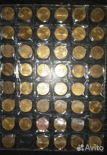 Коллекция юбилейных монет РФ и + чуток СССР