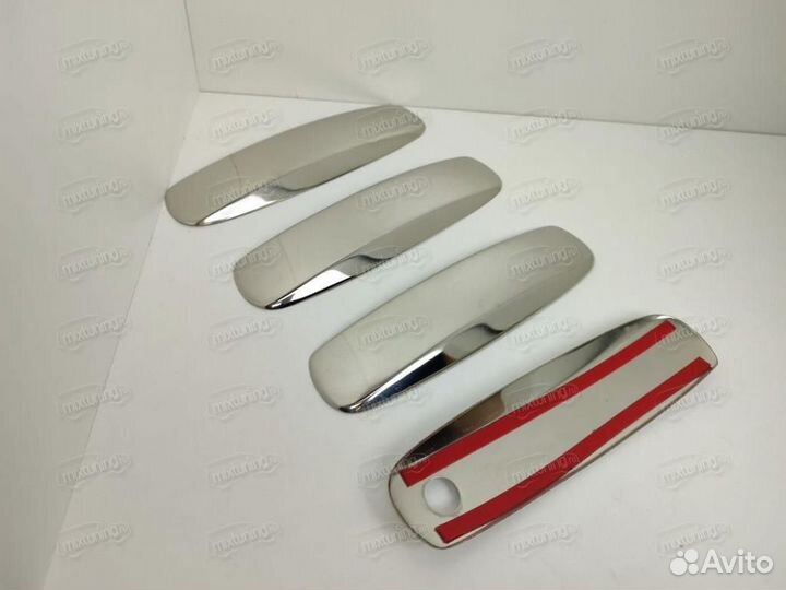 Накладки на дверные ручки Audi A6 (С6) 2004-2011