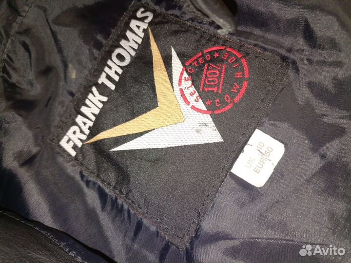 Мотокуртка кожаная мужская