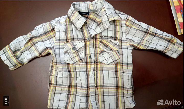 Рубашка детская для мальчиков