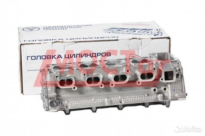 Головка блока на Двигатель змз 405. 406, 409