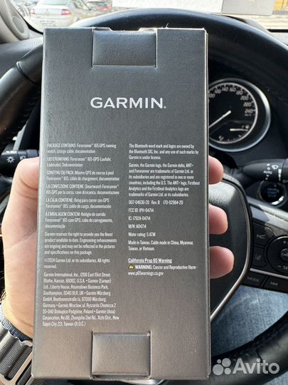 Часы garmin forerunner 165