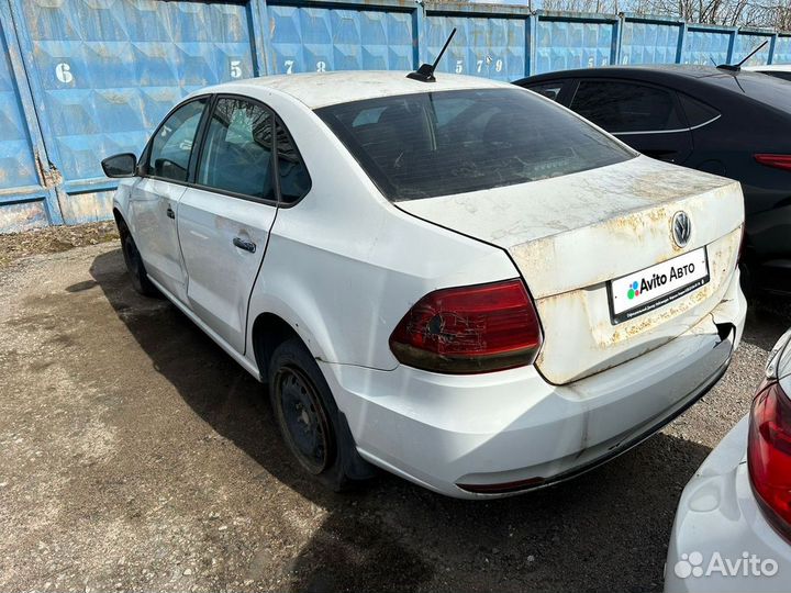 Volkswagen Polo 1.6 AT, 2019, 100 000 км