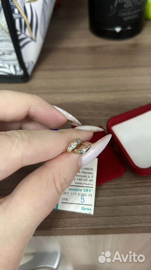 Золотые серьги детские
