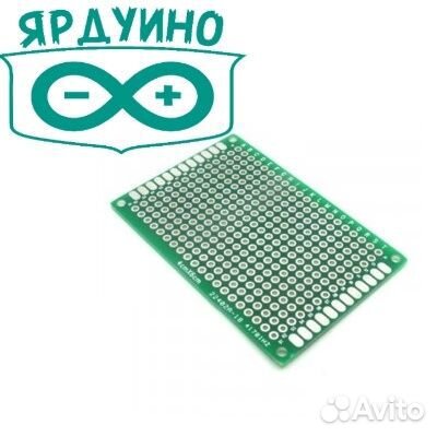 Макетная плата двусторонняя, в ассортименте