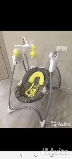 Детские электронные качели