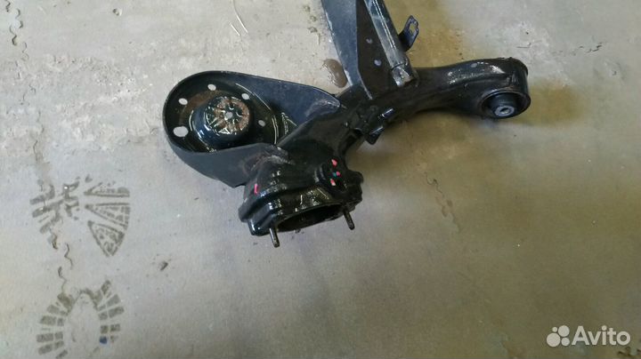 Задняя балка на kia rio 3