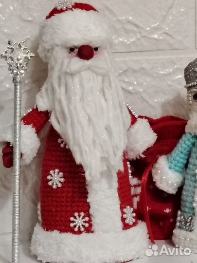 Дед мороз и снегурочка игрушки