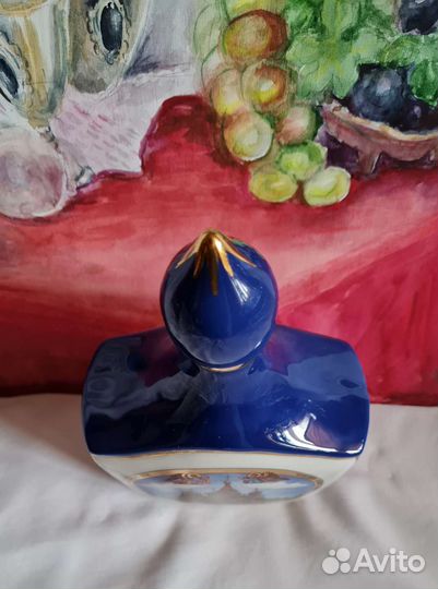 Штоф / бутылка / графин СССР винтаж фарфор