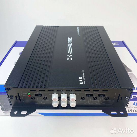 Автомобильный усилитель звука Alpine 418