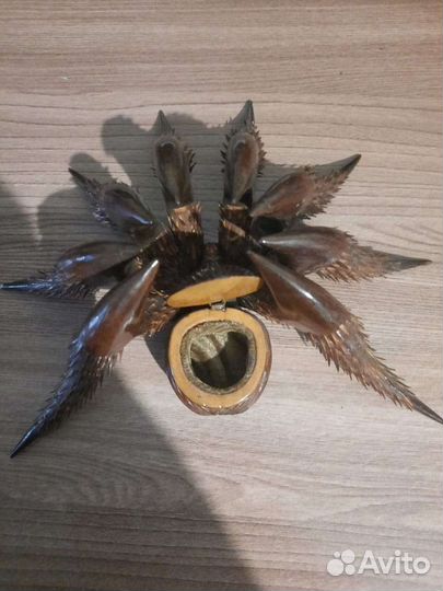 Паук шкатулка ручная работа