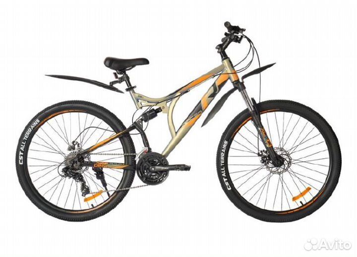 Двухподвесный велосипед