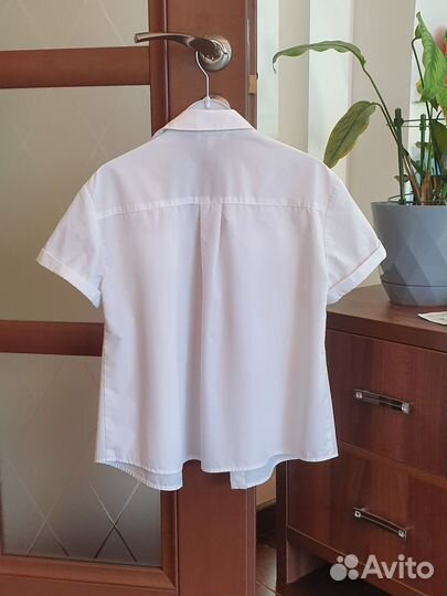 Блузка рубашка, silver spoon, 140