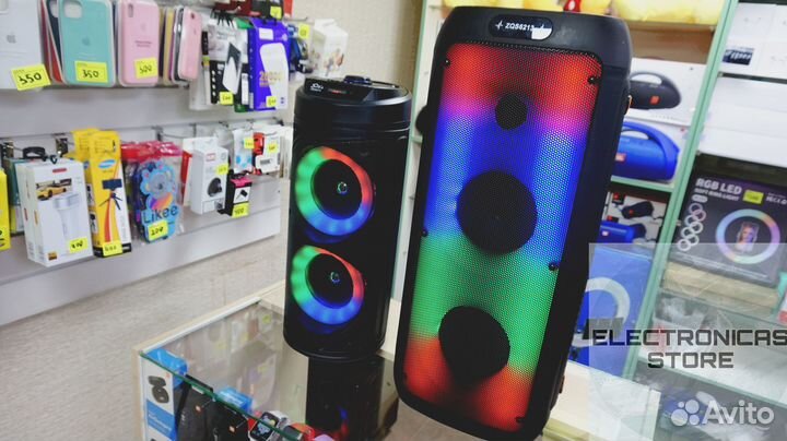 Умная Колонка Напольная ZQS6213 с Подсветкой v.5