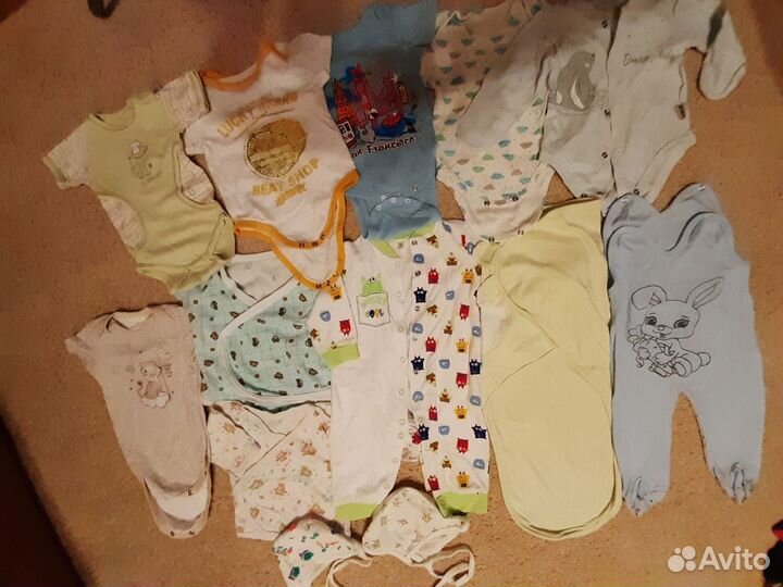 Одежда для мальчика от 0 до 6 месяцев