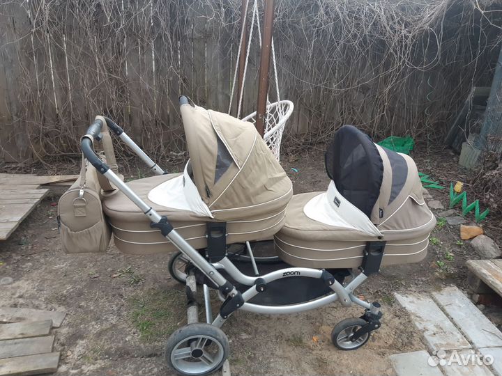 Бронь Коляска для двойни Jetem
