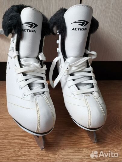 Коньки фигурные 37-38 размер