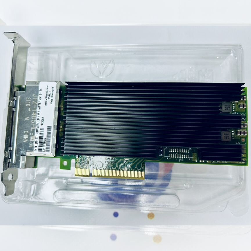 [X710-T4] Сетевая Карта Intel 10gb Х710t4blk X710-T4