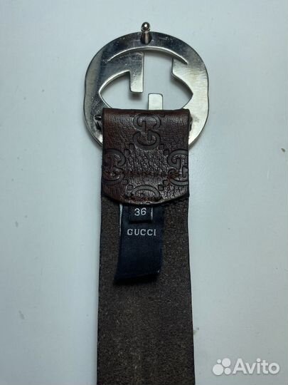 Ремень gucci GG monogram оригинал