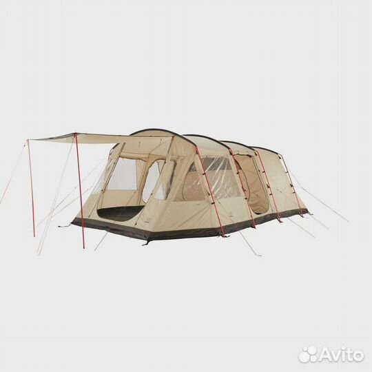 6 местная туристическая палатка с большим тамбуром