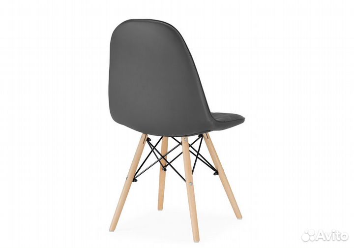 Стул деревянный Kvadro 1 gray - wood. Москва и мо