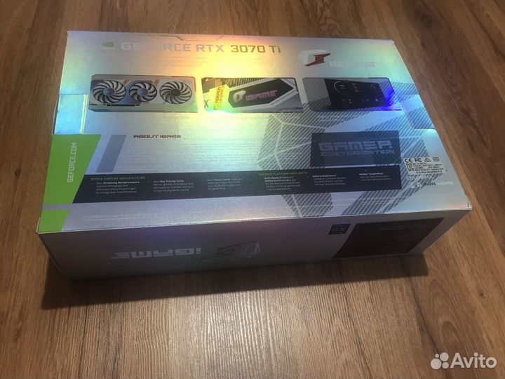 Видеокарта Colorful geforce rtx 3070TI 8gb