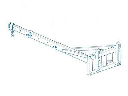 Стрела крановая на телескопический погрузчик JCB