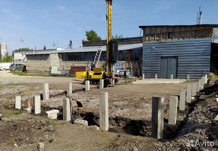 Фундамент жб сваи