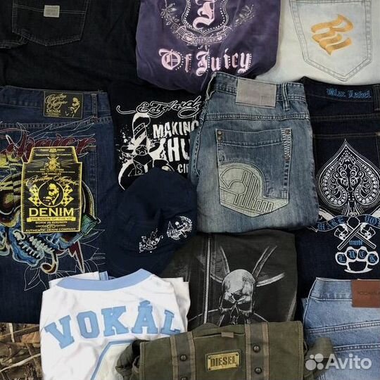 Лот вещей rocawear juicy couture ecko diesel y2k