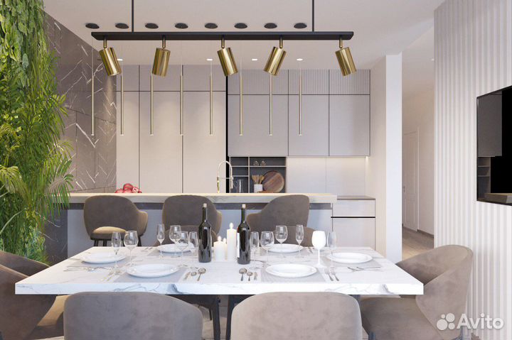 Отделка под ключ, квартир и домов