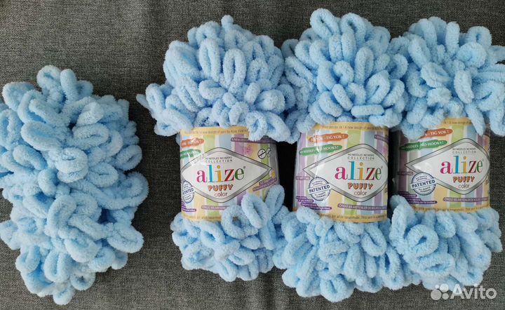 Пряжа alize puffy 5 штук/пачка