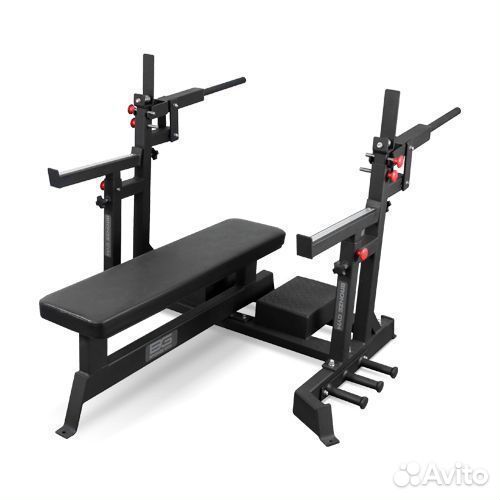 Скамья для жима пауэрлифтерская bronze GYM AL-321