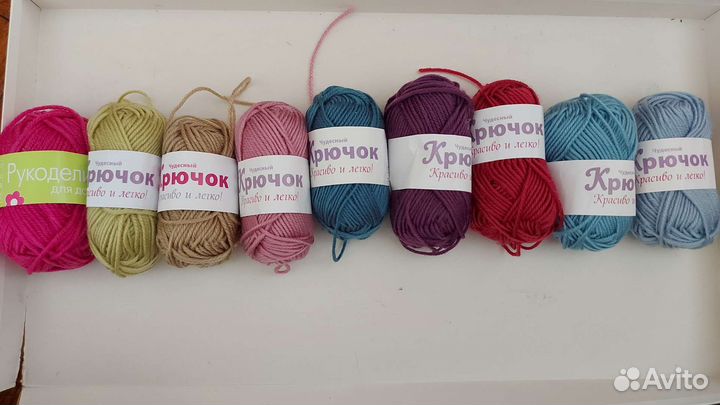 Пряжа акрил 25 грамм нитки