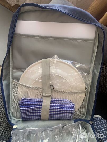 Набор посуды для пикника в сумке