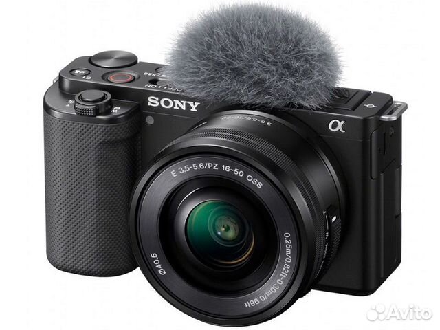 Sony ZV-E10 kit 16-50mm Black новый в упаковке Рус