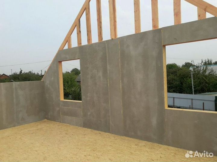 Цементно-стружечная плита бзс 16*1200*3200 мм