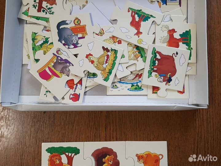 Настольная игра-пазлы