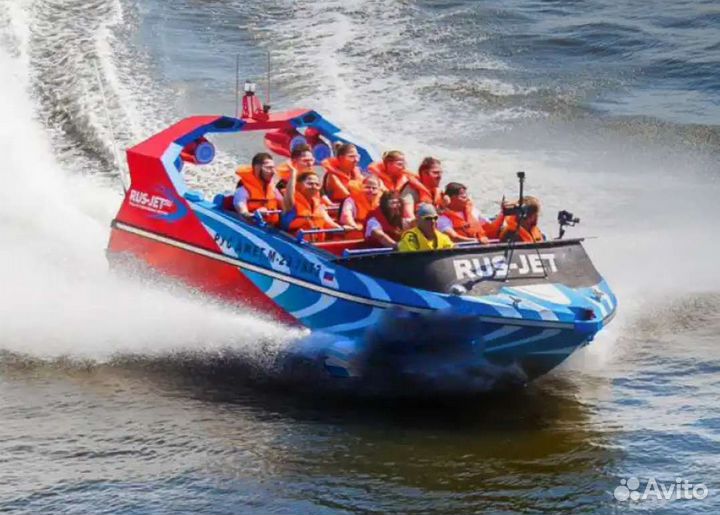 Экскурсия на Реактивном экстрим катере Rus-Jet
