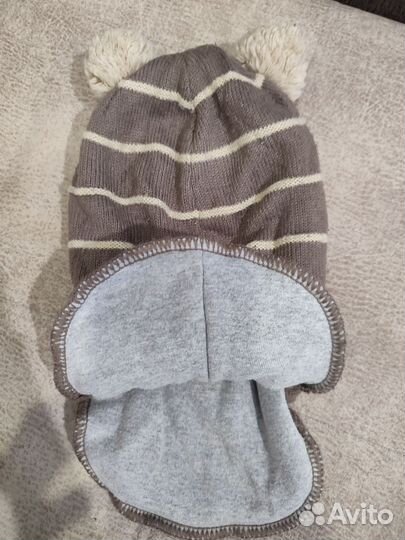 Шапка шлем зимний