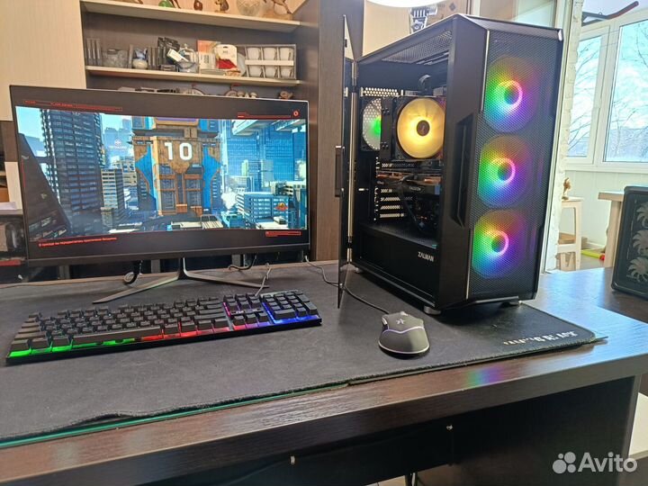Игровой топ комп RTX 3070 Ti+ Ryzen 5 5600