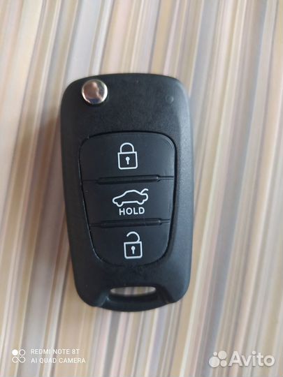 Оригинальный ключ Kia